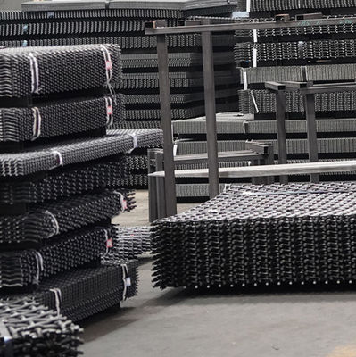 Hohe Festigkeit und Härte Hochkohlenstoffstahl Gewebte Drahtschirme für Bergbau und Steinbruch